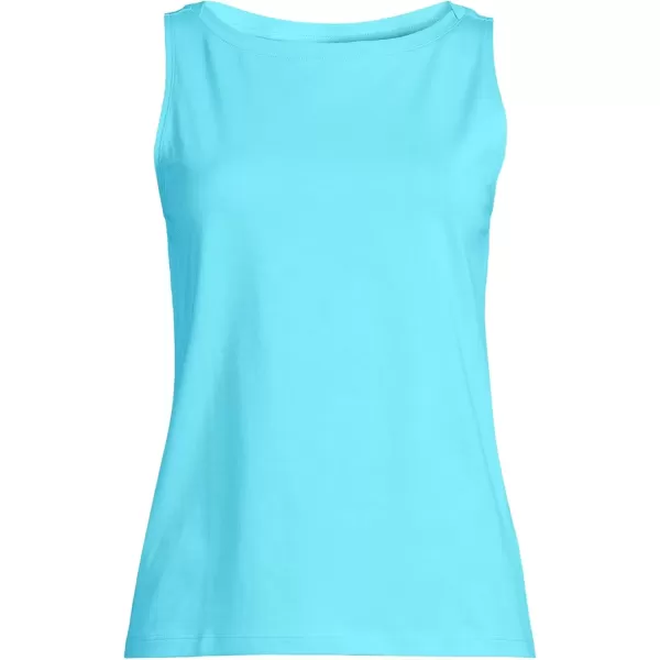 imageLands End Womens Supima Cotton Tank TopRiver Mist