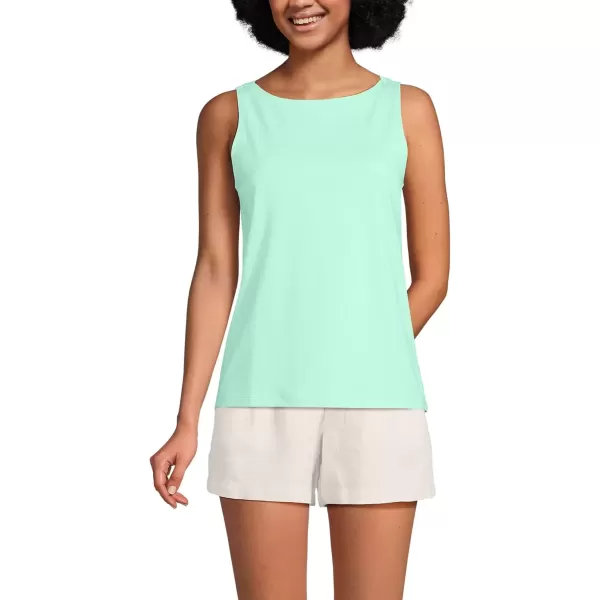 imageLands End Womens Supima Cotton Tank TopSpring Green