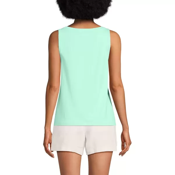 imageLands End Womens Supima Cotton Tank TopSpring Green