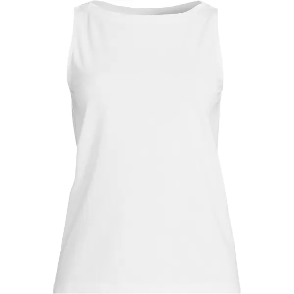 imageLands End Womens Supima Cotton Tank TopWhite