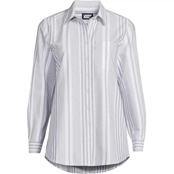 imageLands End Womens Oxford ShirtFounders Engineered Stripe