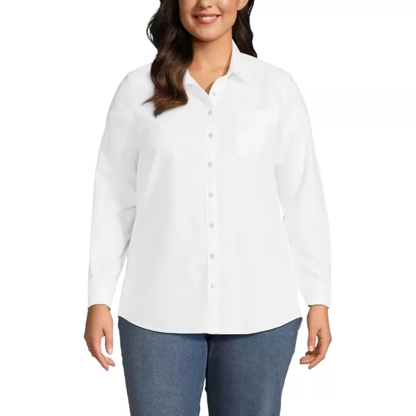 imageLands End Womens Oxford ShirtWhite