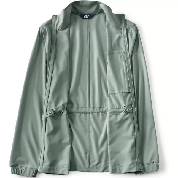 imageLands End Womens Performance Packable Full Zip ShirtLily Pad Green