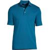 imageLands End Mens Short Sleeve Supima Cotton Polo Shirt with PocketBaltic Teal