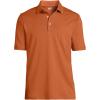 imageLands End Mens Short Sleeve Supima Cotton Polo Shirt with PocketFresh Cinnamon