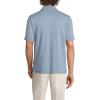 imageLands End Mens Short Sleeve Supima Cotton Polo Shirt with PocketPale Slate Blue