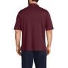 imageLands End Mens Short Sleeve Supima Cotton Polo Shirt with PocketRoyal Burgundy