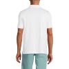 imageLands End Mens Short Sleeve Supima Cotton Polo Shirt with PocketWhite