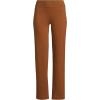 imageLands End Womens Starfish Mid Rise Straight Leg PantsDark Caramel