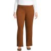 imageLands End Womens Starfish Mid Rise Straight Leg PantsDark Caramel