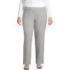 imageLands End Womens Starfish Mid Rise Straight Leg PantsGray Heather