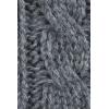 imageLands End Cable Knit Throw Warm Graphite 50quot x 60quot