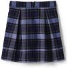 imageLands End School Uniform Womens Plaid Pleated Skort Top of KneeClassic Navy Plaid