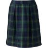 imageLands End School Uniform Womens Plaid Pleated Skort Top of KneeHunterClassic Navy Plaid