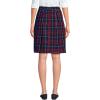 imageLands End School Uniform Womens Plaid Skort Top of KneeClassic Navy Large Plaid