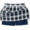 imageLands End School Uniform Womens Plaid Skort Top of KneeWhite Plaid