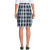 imageLands End School Uniform Womens Plaid Skort Top of KneeWhite Plaid