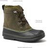 imageLands End Wynn Snow Boots for Kids  Insulated Waterproof Winter Snow Duck Boots for Boys and Girls  Little Kid and Big Kid Size 1 to 7  Boys and Girls Snow BootsBurnt Olive Green