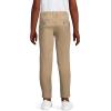 imageLands End Girls Plain Front Stretch Chino PantsKhaki