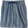 imageLands End Kids Pull On Chambray Elastic Waist ShortsClassic Blue Chambray