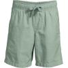 imageLands End Kids Pull On Chambray Elastic Waist ShortsWashed Green