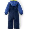 imageLands End Kids Squall Iron Knee Waterproof Winter Snow SuitNavy Colorblock