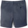 imageLands End Little Girls Slim Plain Front Blend Chino ShortsClassic Navy