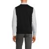 imageLands End Mens Fine Gauge Cotton VestBlack