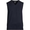 imageLands End Mens Fine Gauge Cotton VestRadiant Navy