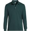 imageLands End Mens Long Sleeve Supima Cotton Polo ShirtDeep Forest