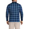 imageLands End Mens Long Sleeve Supima Cotton Polo ShirtDeep Sea Navy Plaid