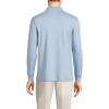 imageLands End Mens Long Sleeve Supima Cotton Polo ShirtPale Slate Blue