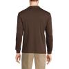 imageLands End Mens Long Sleeve Supima Cotton Polo ShirtRich Coffee