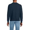 imageLands End Mens Long Sleeve Washable Merino Wool V Neck SweaterRadiant Navy