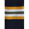 imageLands End Mens Novelty Crew SocksNavy Rugby Stripe