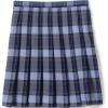 imageLands End School Uniform Girls Plaid Pleated Skirt Below The KneeClassic Navy Plaid