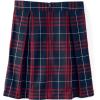 imageLands End School Uniform Girls Plaid Skort Top of KneeClassic Navy Large Plaid