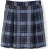 imageLands End School Uniform Girls Plaid Skort Top of KneeClassic Navy Plaid