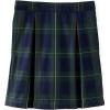 imageLands End School Uniform Girls Plaid Skort Top of KneeHunterClassic Navy Plaid