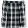 imageLands End School Uniform Girls Plaid Skort Top of KneeWhite Plaid