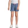 imageLands End Girls Pull On Solid ShortsClassic Blue Chambray