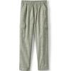 imageLands End Girls Woven Pull On Utility Cargo PantsOlive