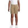 imageLands End Little Girls Slim Plain Front Blend Chino ShortsKhaki