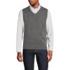 imageLands End Mens Fine Gauge Cotton VestCharcoal Heather