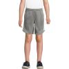 imageLands End School Uniform Girls Mesh Athletic Gym ShortsStone Gray