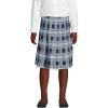 imageLands End School Uniform Girls Plaid Pleated Skirt Below The KneeClear Blue Plaid