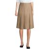 imageLands End School Uniform Womens Solid Pleated Skirt Below The KneeKhaki