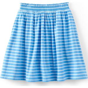 imageLands End Girls Smocked SkortsBlue Surf Stripes