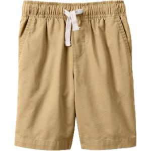 imageLands End Kids Pull On Chambray Elastic Waist ShortsGold Yellow