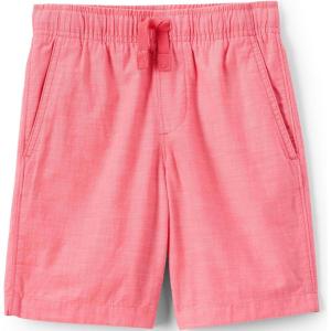 imageLands End Kids Pull On Chambray Elastic Waist ShortsWashed Pink